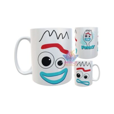 Taza Plástica Toy Story Forky Tenedor Película Estreno Woody