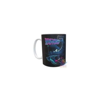Taza Plástica Volver Al Futuro Delorean Rayo Irrompible