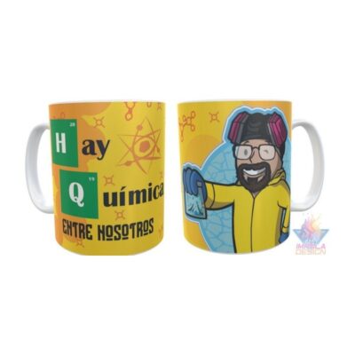 Taza Plástica Breaking Bad Hay Química Walter White Irrompible