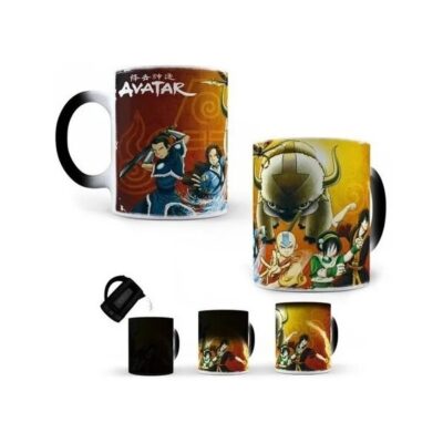 Taza Mágica Avatar Anime La Leyenda De Aang Zuko Cerámica