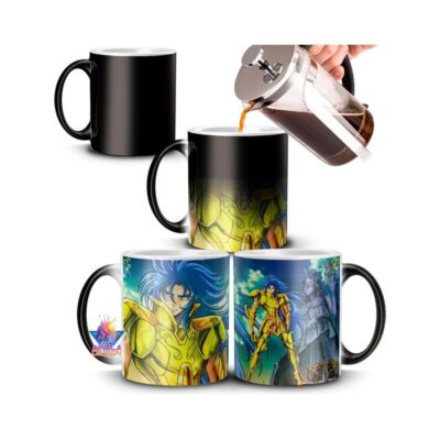 Taza Mágica (térmica) Caballeros Del Zodiaco Saga Géminis