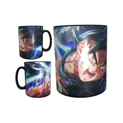 Taza Mágica Goku Kamehameha Ultra Instinct Dragon Ball Supe