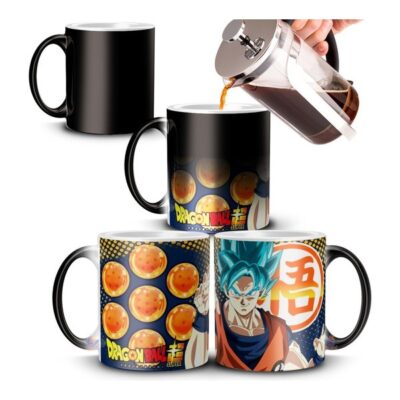 Taza Mágica Goku Super Saiyajin Blue Dragon Ball Super