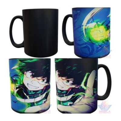 Taza Mágica Izuku Midoriya My Hero Academia Deku Cerámica
