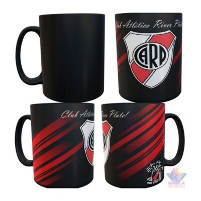 Taza Mágica Club Atlético River Plate Escudo Cerámica