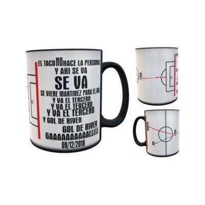 Taza Mágica River Plate Gol Pity Martinez A Boca Final