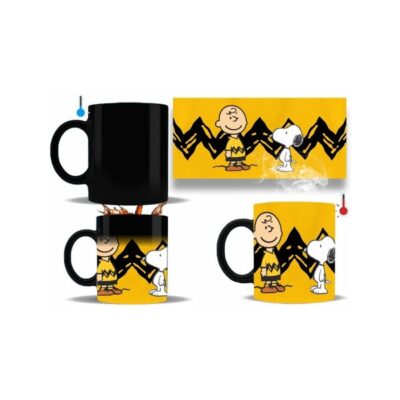 Taza Mágica Snoopy Café Charlie Brown Carlitos Peanuts