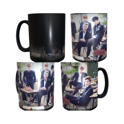 Taza Mágica Bts Kpop Exo Suga Bangtan Sonyeondan Boy Band