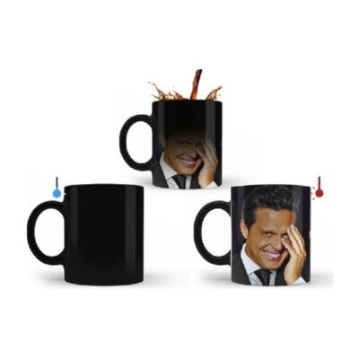 Taza Mágica Luis Miguel Cantante Cerámica Premium Sublimada