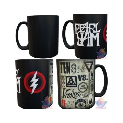 Taza Mágica Pearl Jam Discografía Rock Ten Vitalogy Yield