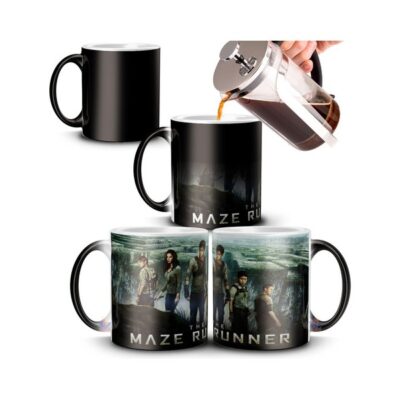 Taza Mágica The Maze Runner Cerámica Correr O Morir