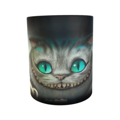 Taza Mágica Gato Cheschire Alicia País De Las Maravillas Mod 01