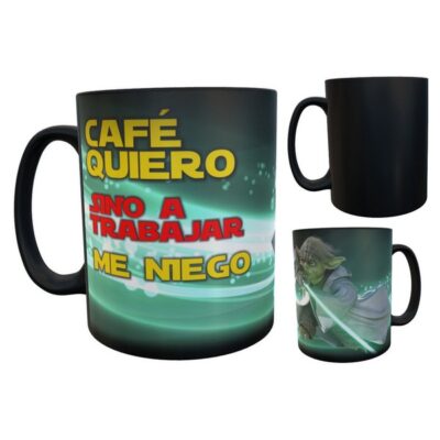 Jedi Yoda Café Quiero Star Wars Taza Mágica Impala Design