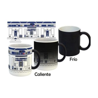 Taza Mágica R2d2 Star Wars Arturito Café Termosensible