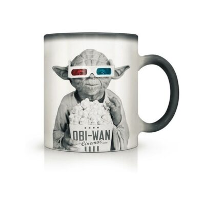 Tazas Mágica Importada Jedi Yoda Star Wars Obi Wan Cinemas