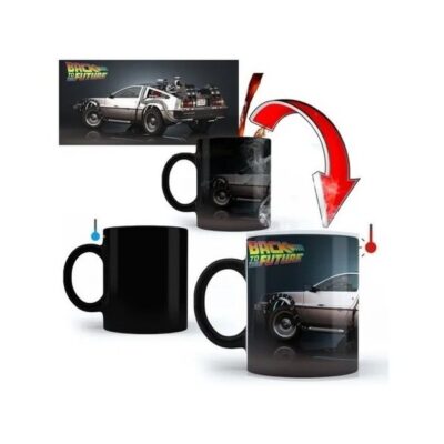 Taza Mágica Volver Al Futuro Delorean Back To The Future Mod 01