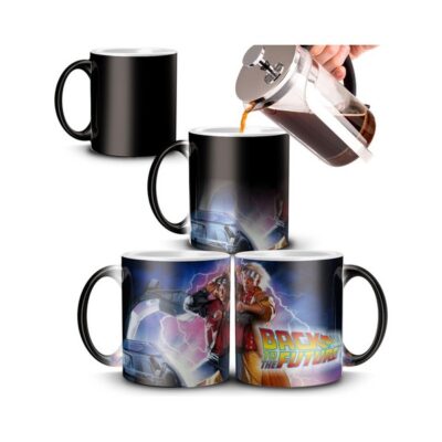 Taza Mágica Volver Al Futuro Delorean Back To The Future Mod 02