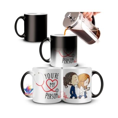 Taza Mágica Greys Anatomy You Are My Person Meredith Cristin
