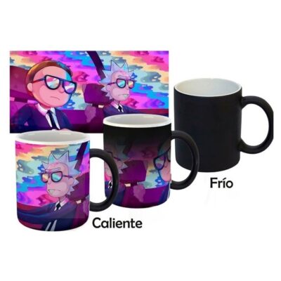 Taza Mágica Rick Y Morty Cerámica Café Varios Modelos