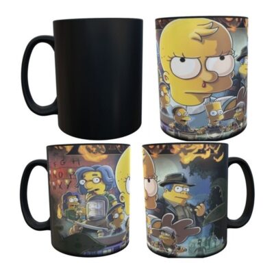 Stranger Things Simpson Taza Mágica Homenaje Capitulo 666