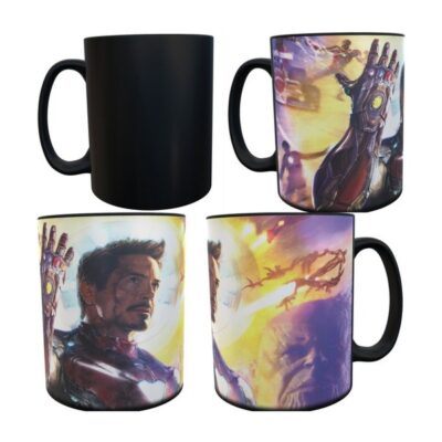 Guante Thanos Iron Man Avengers Taza Mágica Cerámica Impala