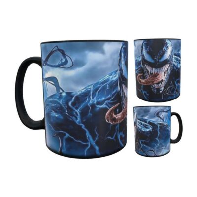 Taza Mágica Venom Marvel Comics Cerámica Impala Design