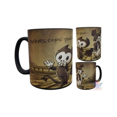 Taza Mágica Bendy And The Ink Machine Juego Mod02 Cerámica