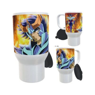Jarro Térmico Ikki De Fenix Saint Seiya Caballeros Zodiaco