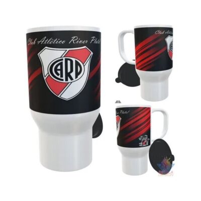 Jarro Térmico Club Atlético River Plate Escudo Plástico