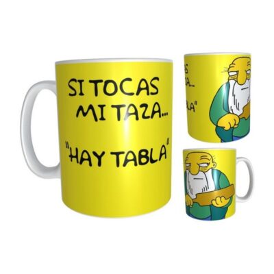 Taza Simpson Conoces La Dignidad Cerámica