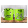 Taza Plastica Camiseta River Plate Enzo Perez Arquero 24