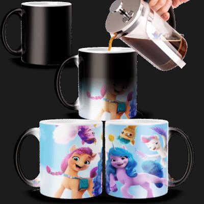 Taza Mágica My Little Pony Mi Pequeño Pony Cerámica