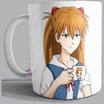 Evangelion Shinji Taza Cerámica Café Anime Manga