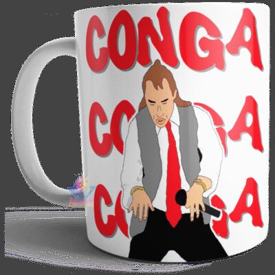Taza De Cerámica Meme Dinosaurio Fefea Azul Mandíbula Tacita