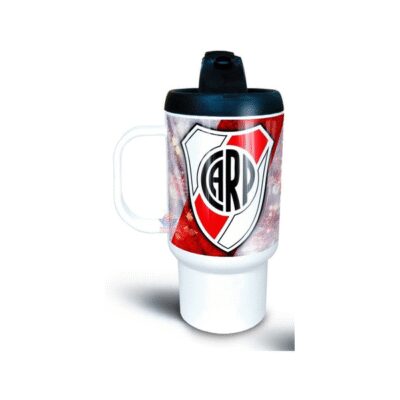 772400-MLA53410009236_012023,Jarro Térmico River Plate Plástico Con Tapa El Más Grande