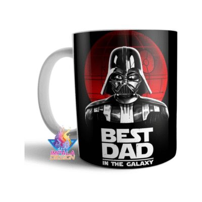 937492-MLA43952262116_102020,Dia Del Padre Taza Ceramica Star Wars Darth Vader Best Dad