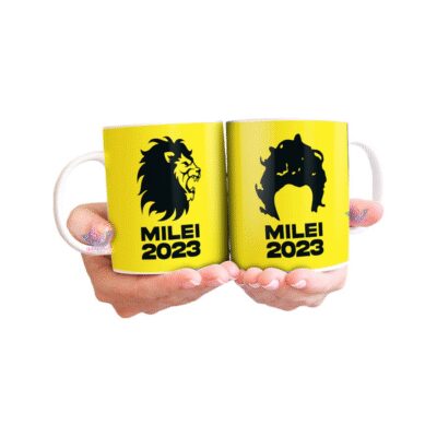 813265-MLA69619470875_052023,Taza Milei 2023 Libertarios Motosierra Javier Libertad León