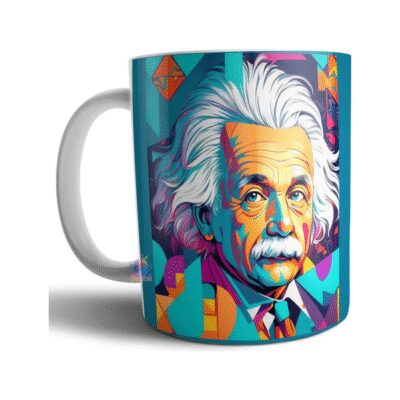 975468-MLA69791382369_062023,Taza De Cerámica Albert Einstein Ciencia Física Matemáticas