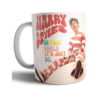 774335-MLA69623484751_052023,Taza De Cerámica Harry Styles In This World Its Just Us