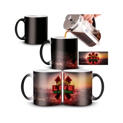 895700-MLA69557493286_052023,Taza Mágica Red Hot Chili Peppers De Cerámica Rock Logo