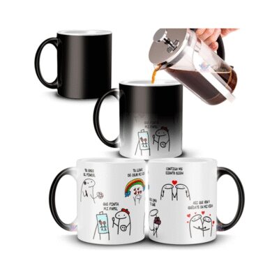 909073-MLA49887155646_052022,Taza Mágica Miel Tú Eres El Pincel Que Pinta Mi Papel Flork