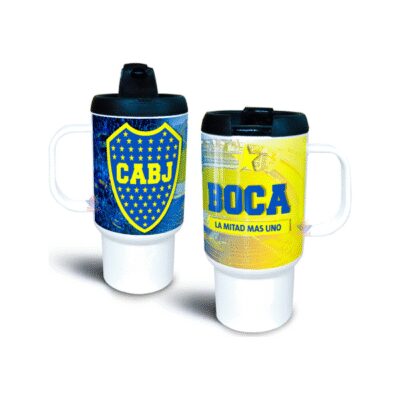 937547-MLA70283441379_072023,Jarro Térmico Bombonera Boca Juniors Fútbol Club Xeneixe