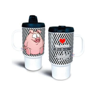 673724-MLA70283422601_072023,Jarro Térmico Chancho Frase Amor San Valentín Corazón