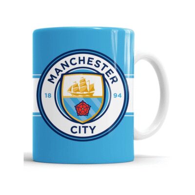 967695-MLA53305218391_012023,Taza Manchester City - Escudo - Cerámica