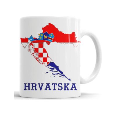 703232-MLA53270114971_012023,Taza Croacia - Hrvatska - Cerámica