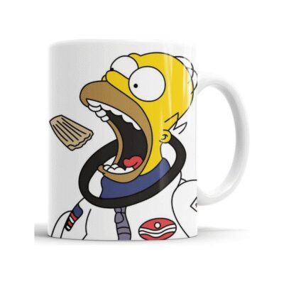 883197-MLA53271598138_012023,Taza Los Simpsons - Homero Astronauta - Cerámica