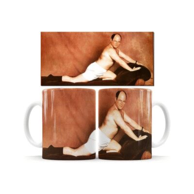 811302-MLA53283373625_012023,Taza Seinfeld -george Cuadro - Cerámica