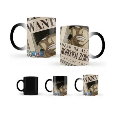 988085-MLM48952070088_012022,One Piece Taza Magica Café Roronoa Zoro Recompensa Anime