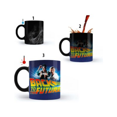 916818-MLM43628228673_092020,Taza Mágica Volver Al Futuro. Back To The Future.