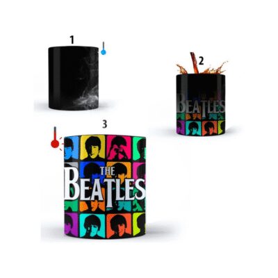 646039-MLM42616944544_072020,Taza Mágica De Rock. The Beatles.